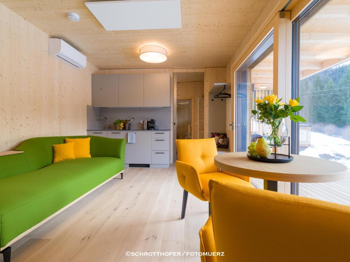 Wiesenquartier I Chalet I Adults Only Langenwang Bagian luar foto
