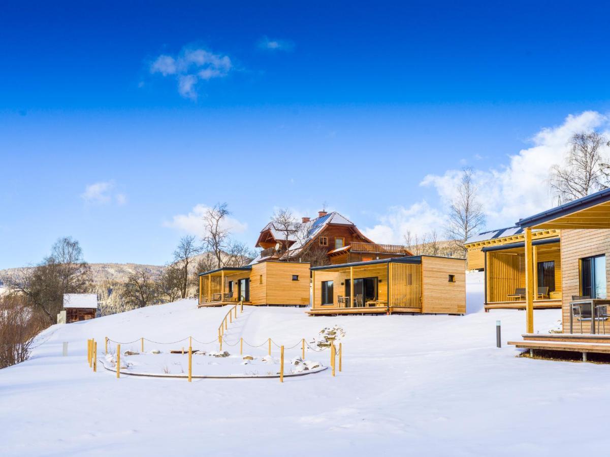 Wiesenquartier I Chalet I Adults Only Langenwang Bagian luar foto