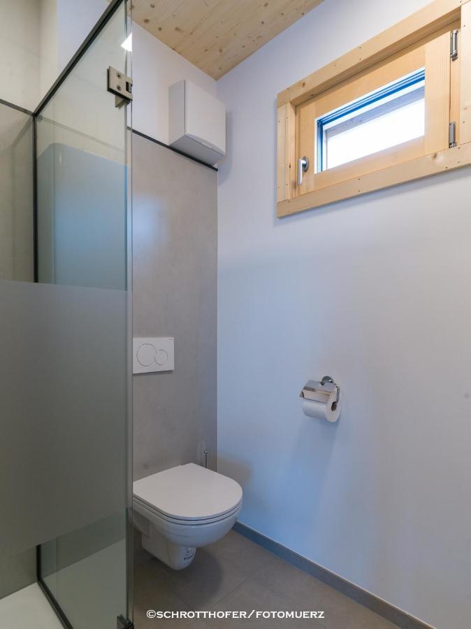 Wiesenquartier I Chalet I Adults Only Langenwang Bagian luar foto